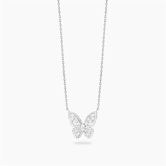 Collana Mabina Donna Battito d'Ali in Argento Zircone 553908 - 553908